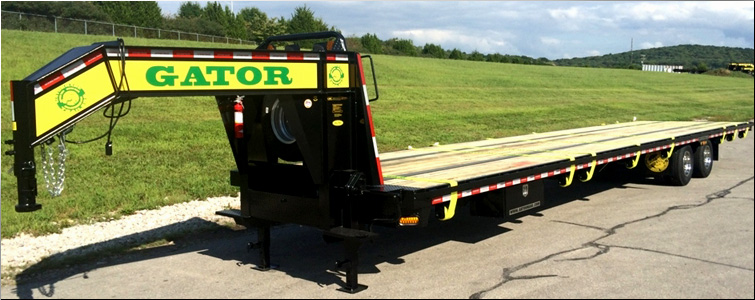 EQUIPMENT TRAILER - TANDEM DUAL GOOSENECK TRAILER FOR SALE  Chester County, Tennessee